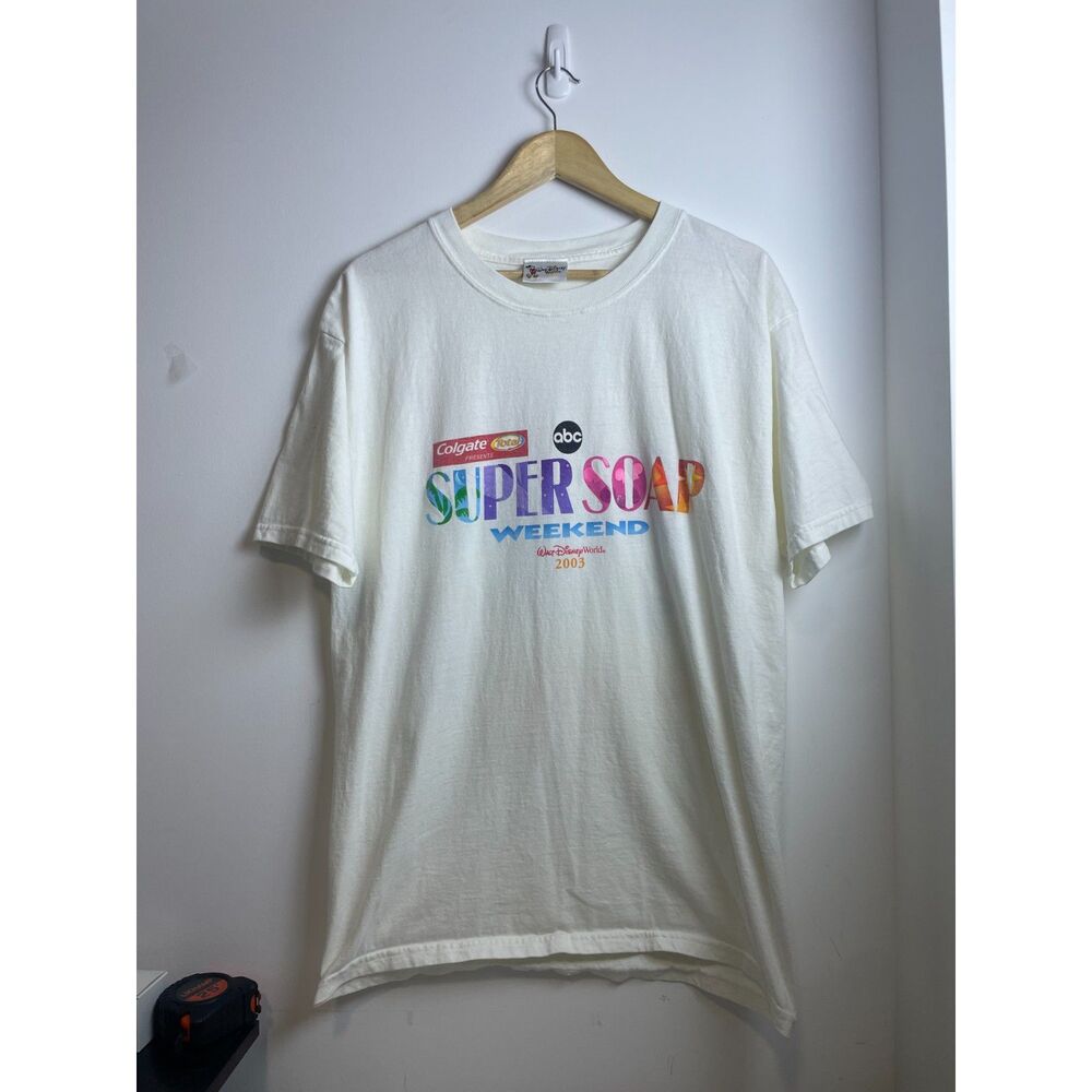 2003 ABC Super Soap Weekend T-Shirt – Walt Disney World – Size XL